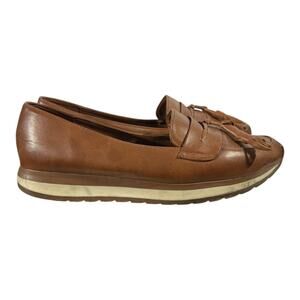 Dorothy Gaynor Women’s Slip On Loafers Tassel Brown Size 8.5